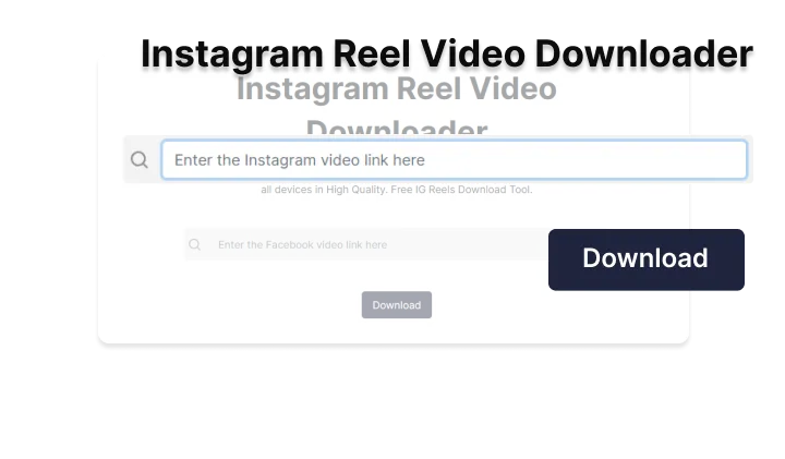 Instagram Reel Video Downloader